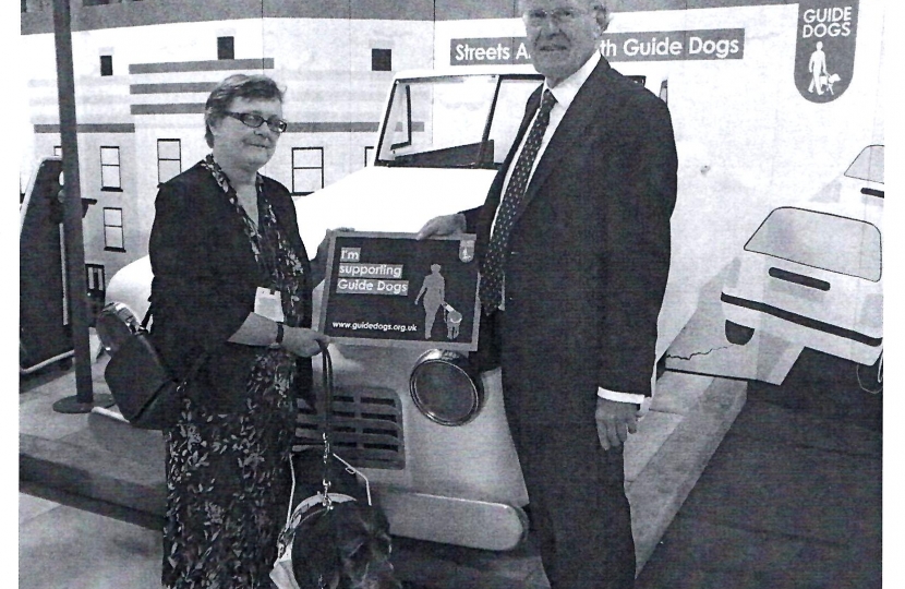 Chris Chope supporting Guide Dogs