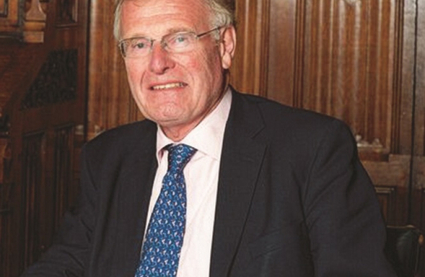 Sir Christopher at the Palace of Westminster