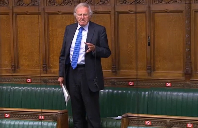 Sir Chris Chope asks the question in the HoC